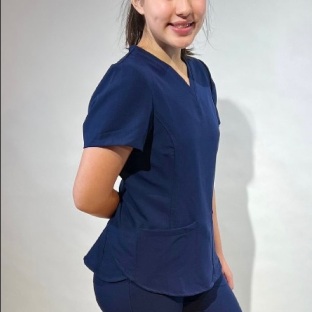 New nursing scrubs sets with jogger pants sizes are Small & medium